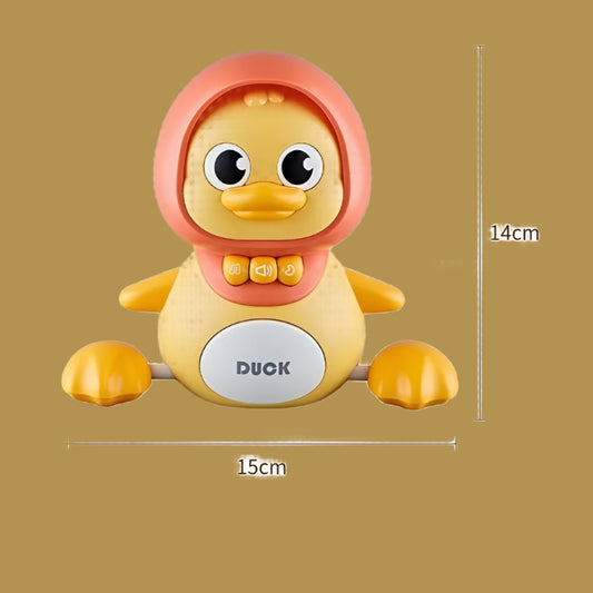 🦆 Montessori Musical Crawling Duck - Interactive Baby Toy 🎶