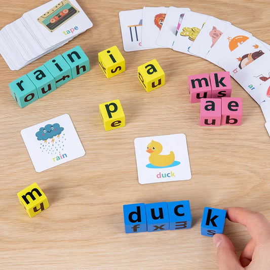 🔠 Montessori Spelling Word Game - Early Learning Toy 🔠