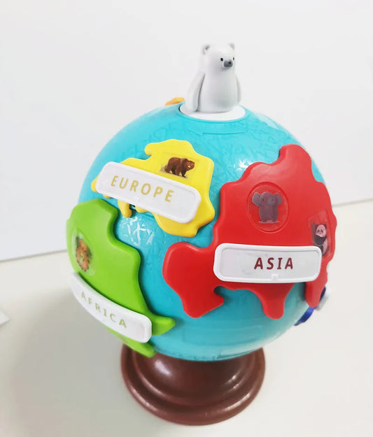 🌍 Montessori Learning Globe – Geography & Science Toy for Kids 🌎