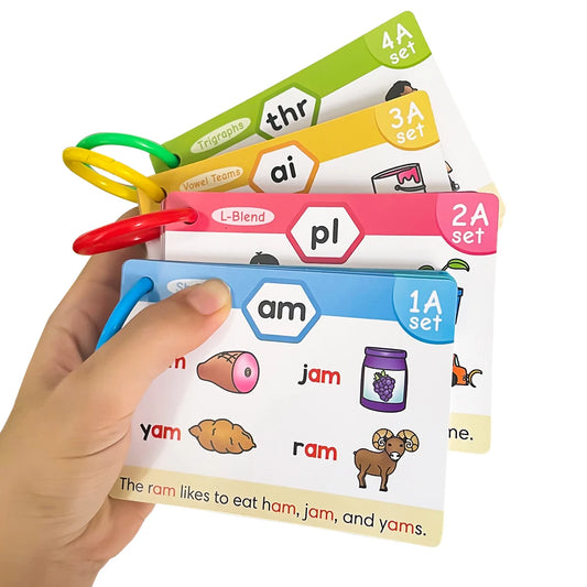 🔤 Phonics Learning Cards - Fun English Training 🔤