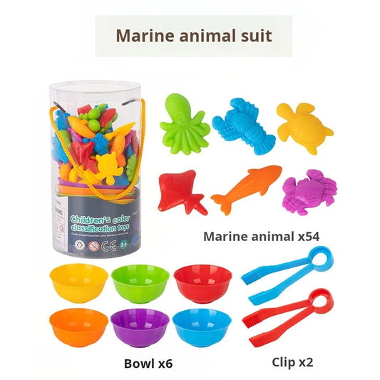 🧩 Montessori Animal Matching Game 🎓