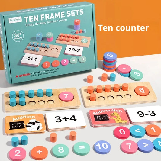 📚 Montessori Number Decomposition Toy 🧮