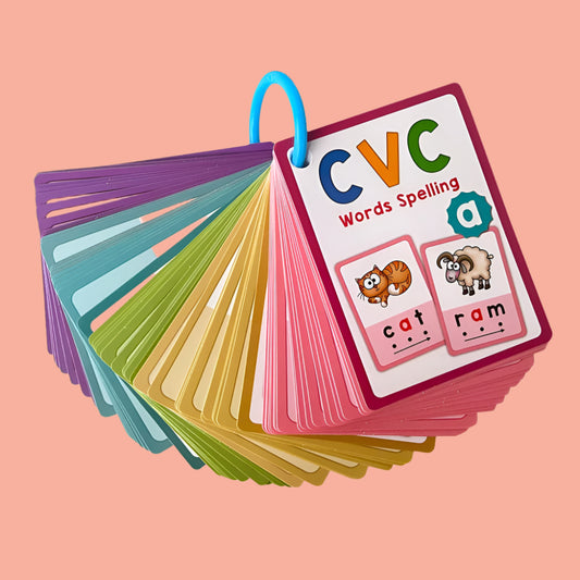 🔤 CVC Words Learning Cards - Fun ESL Teaching 🔤