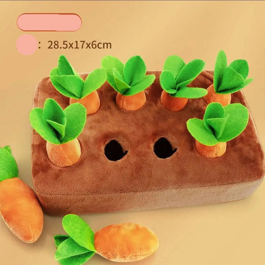 🥕 Baby Plush Carrot Pull-Out Toy – Montessori & Educational 🎁